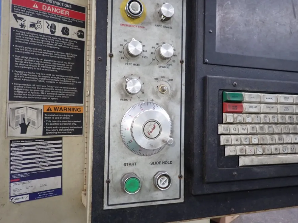 Fadal 16" X 38" Cnc Vmc - 914-15