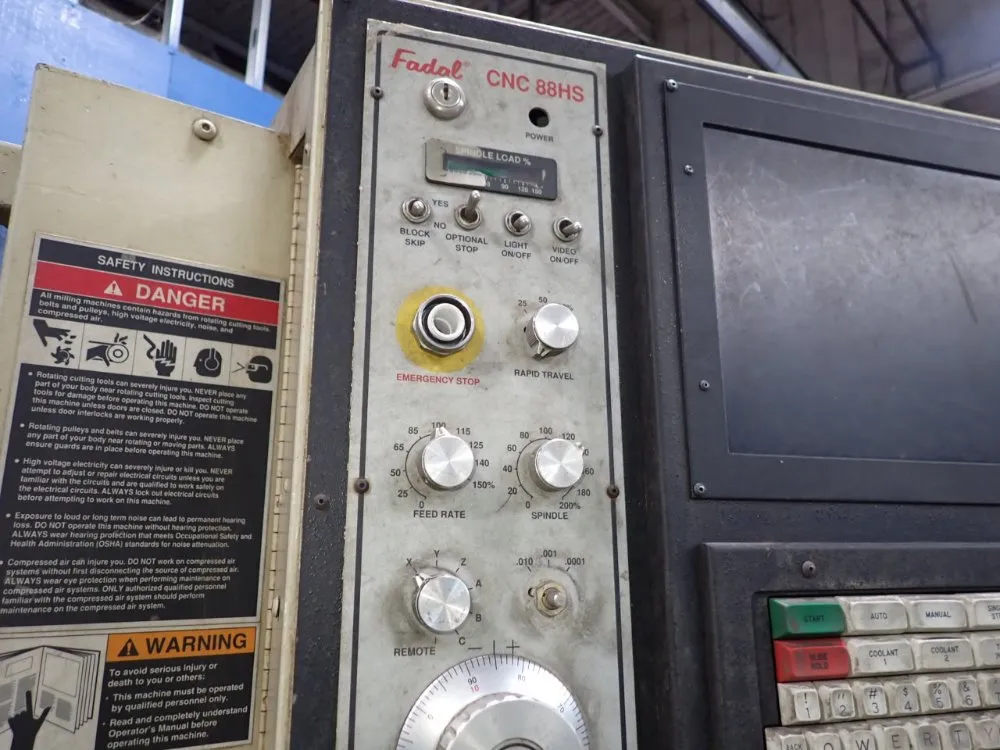 Fadal 16" X 38" Cnc Vmc - 914-15