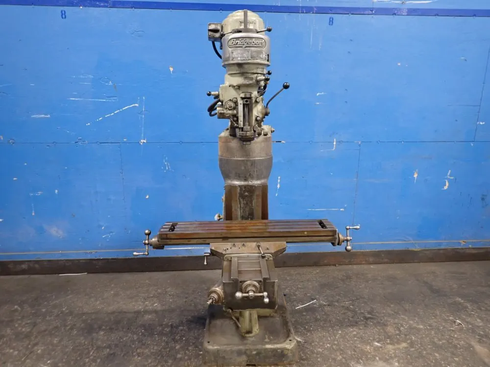 Bridgeport 9" X 42" Vertical Mill