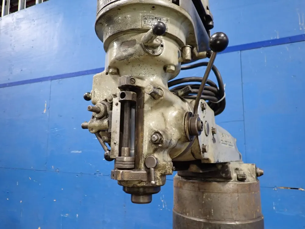 Bridgeport 9" X 42" Vertical Mill