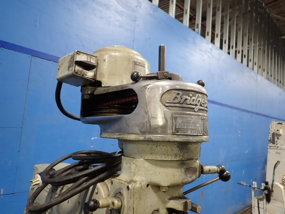 Bridgeport 9" X 42" Vertical Mill