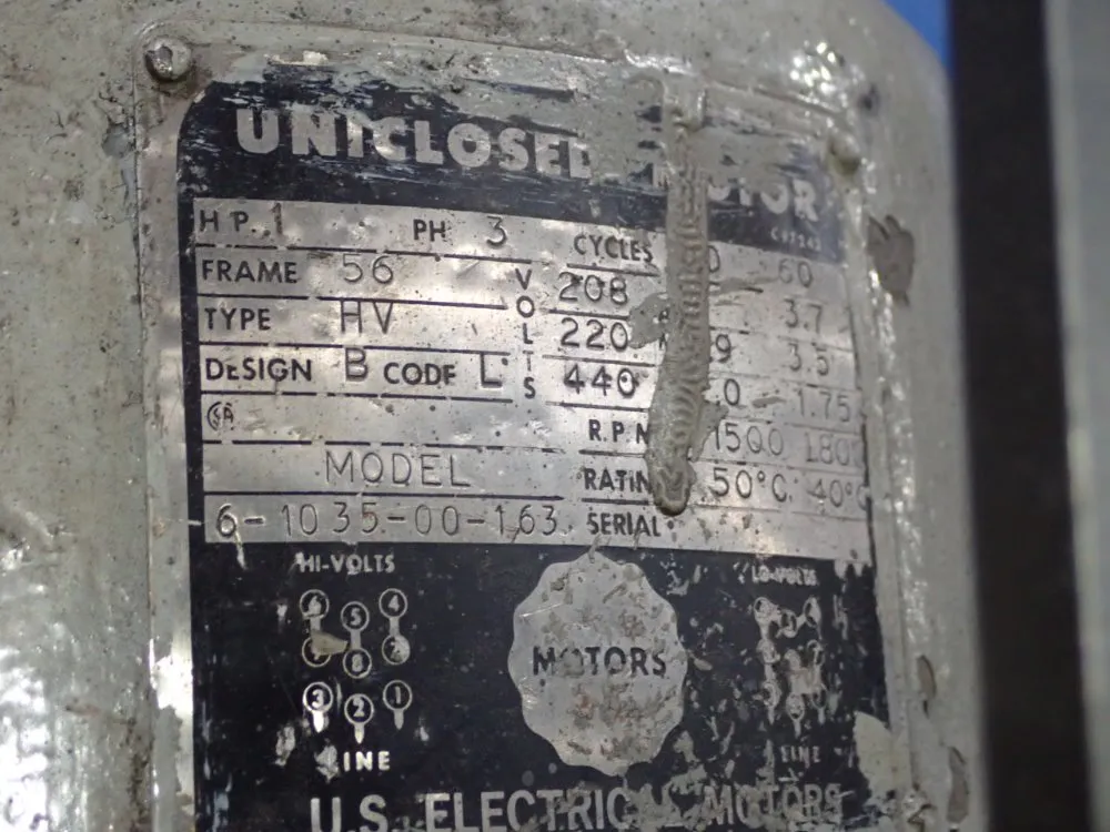 Bridgeport 9" X 42" Vertical Mill