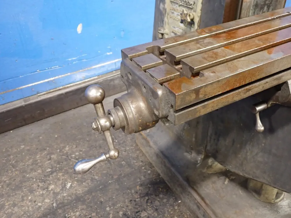 Bridgeport 9" X 42" Vertical Mill