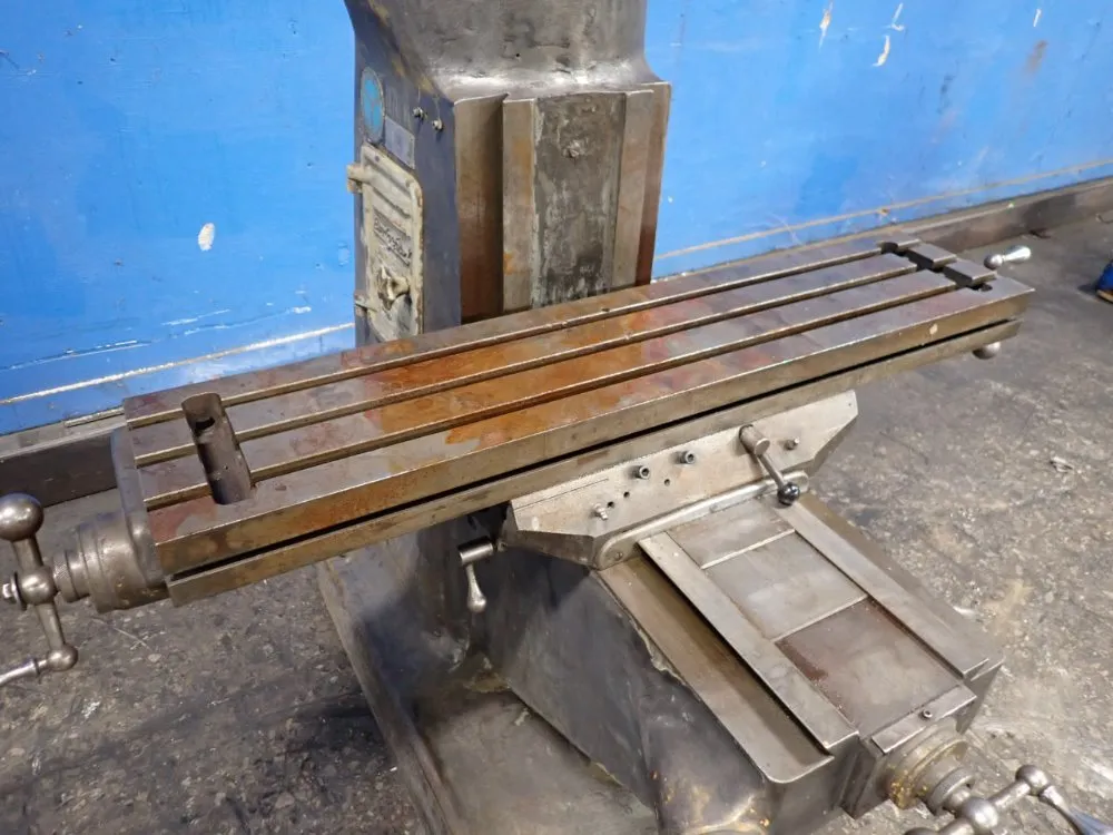 Bridgeport 9" X 42" Vertical Mill