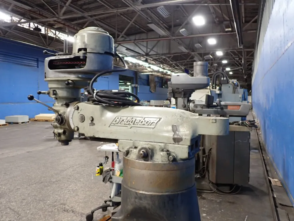 Bridgeport 9" X 42" Vertical Mill