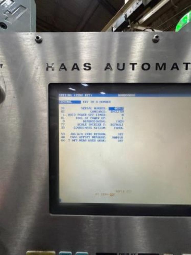 Haas 12" X 28 1/2" Cnc Vmc - Minimill