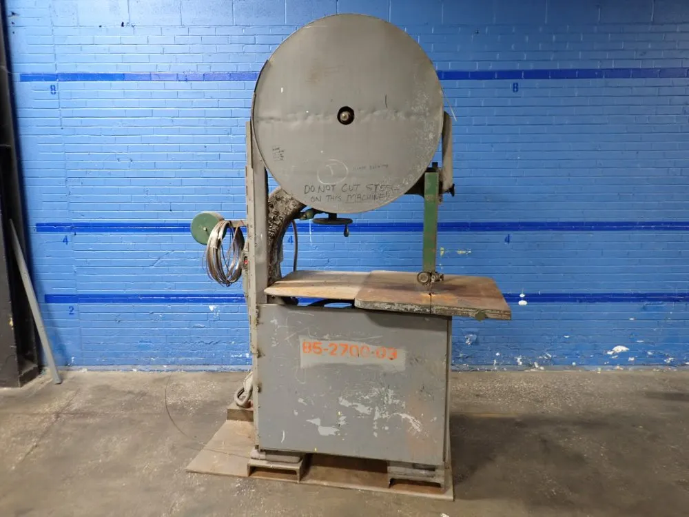 Yerkes & Fian 34" Vertical Band Saw