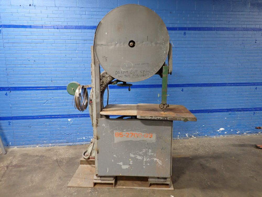 Yerkes & Fian 34" Vertical Band Saw