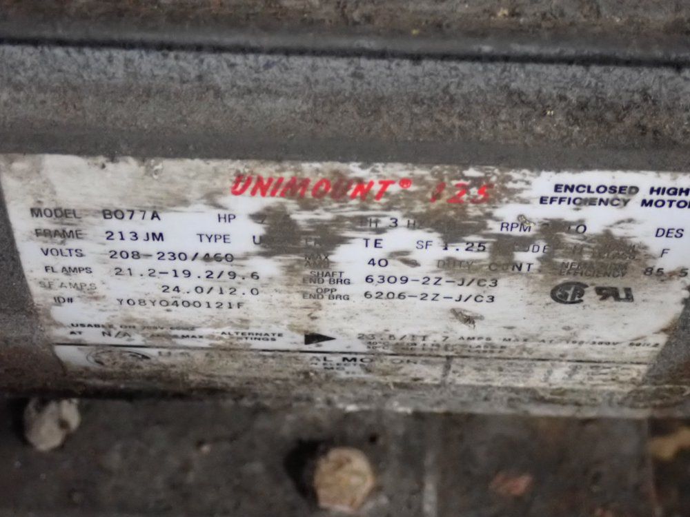 Ingersoll Dresser Pumps 7.5 Hp Centrifugal Pump - Mp3000