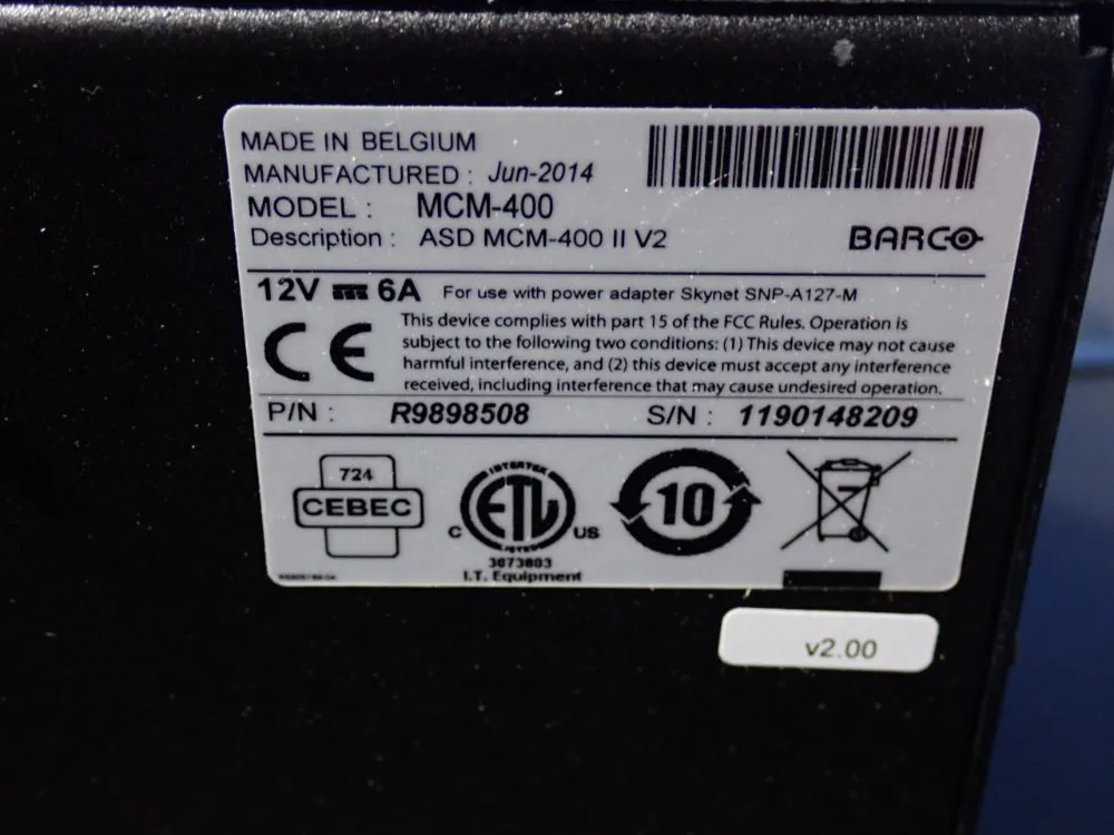 Barco Projector - Galaxy 4k-23