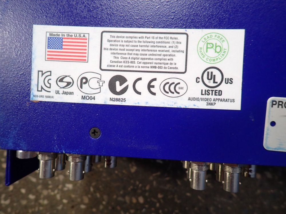 Vista Systems Video Processor - X20-1608