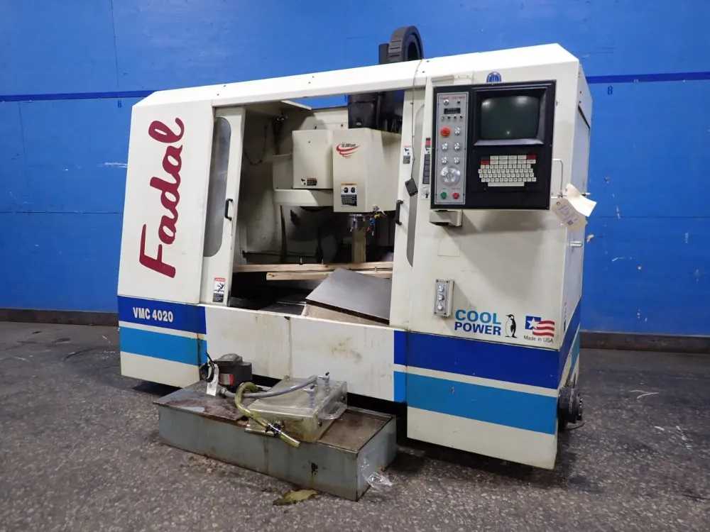 Fadal 20" X 48" Cnc Vmc - Vmc-4020 / 906-1s