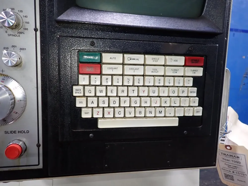 Fadal 20" X 48" Cnc Vmc - Vmc-4020 / 906-1s