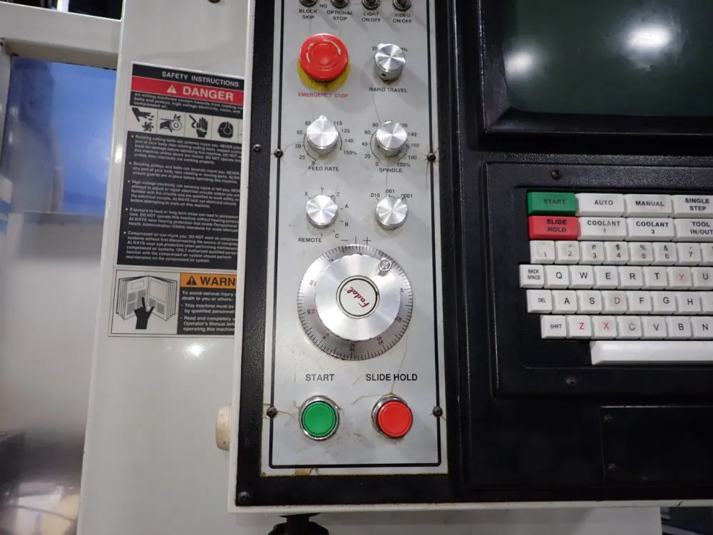 Fadal 20" X 48" Cnc Vmc - Vmc-4020aht / 917-1