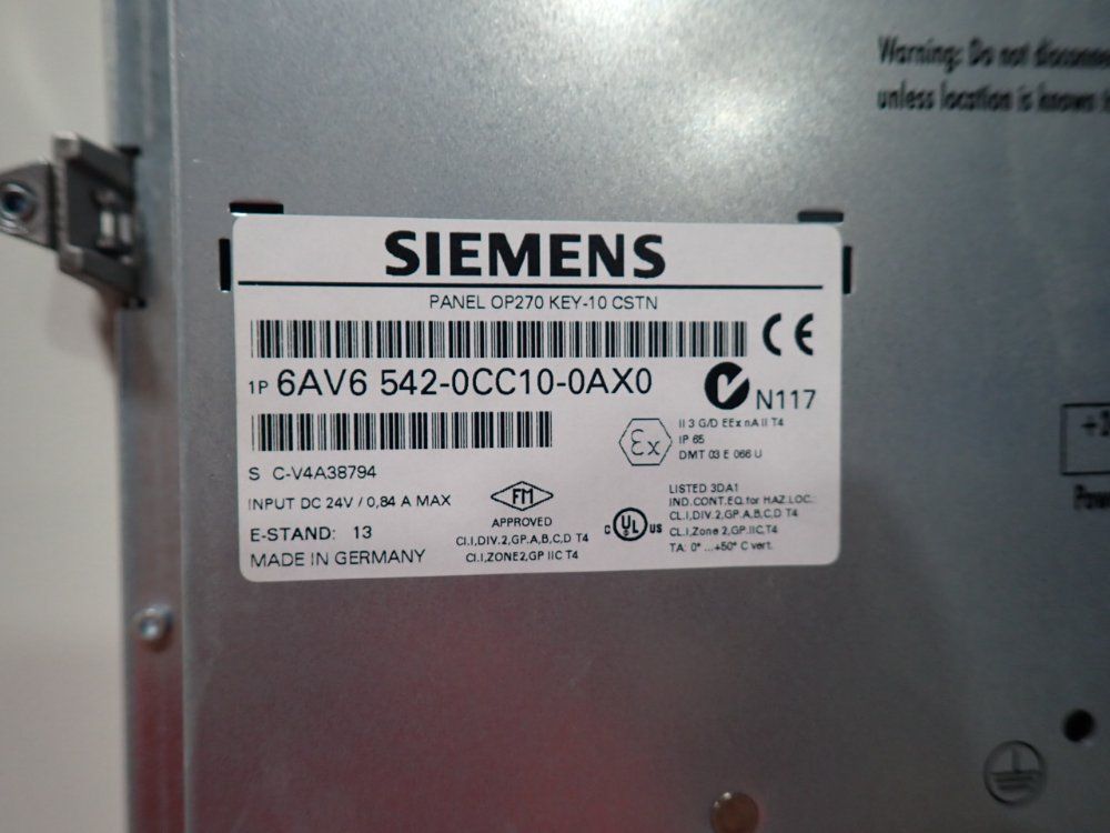 Siemens Simatic Panel