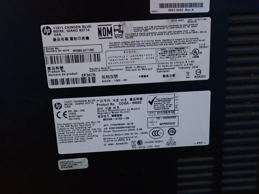 Hp Copy/fax Machince