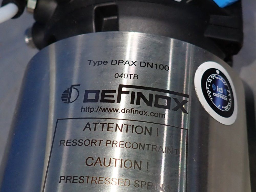 Definox 4" Butterfly Valve - Dpax Dn100