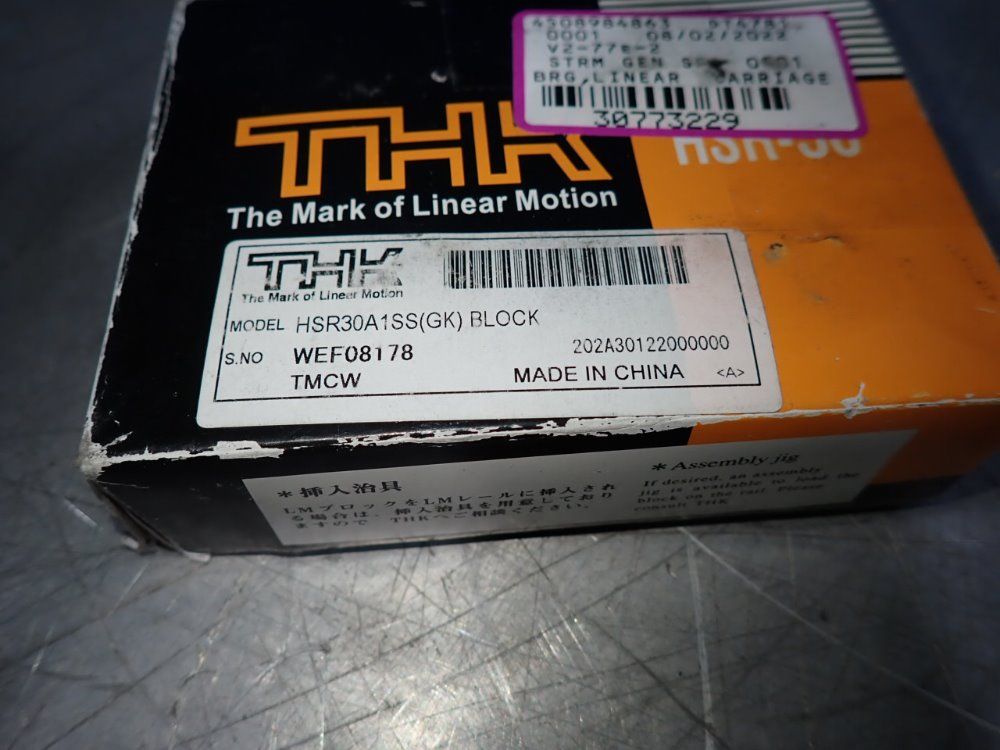 Thk Linear Bearing Block - Hsr-30