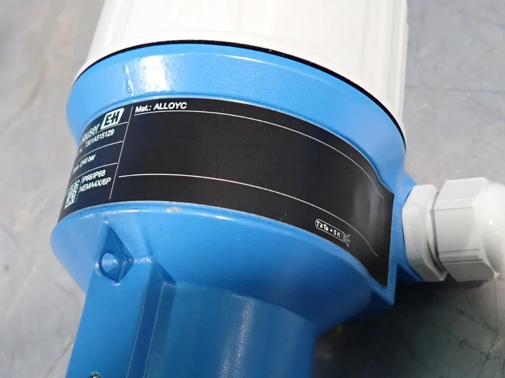 Endress + Hauser Pressure Measurement Sensor - Pmp51-4mj85/0