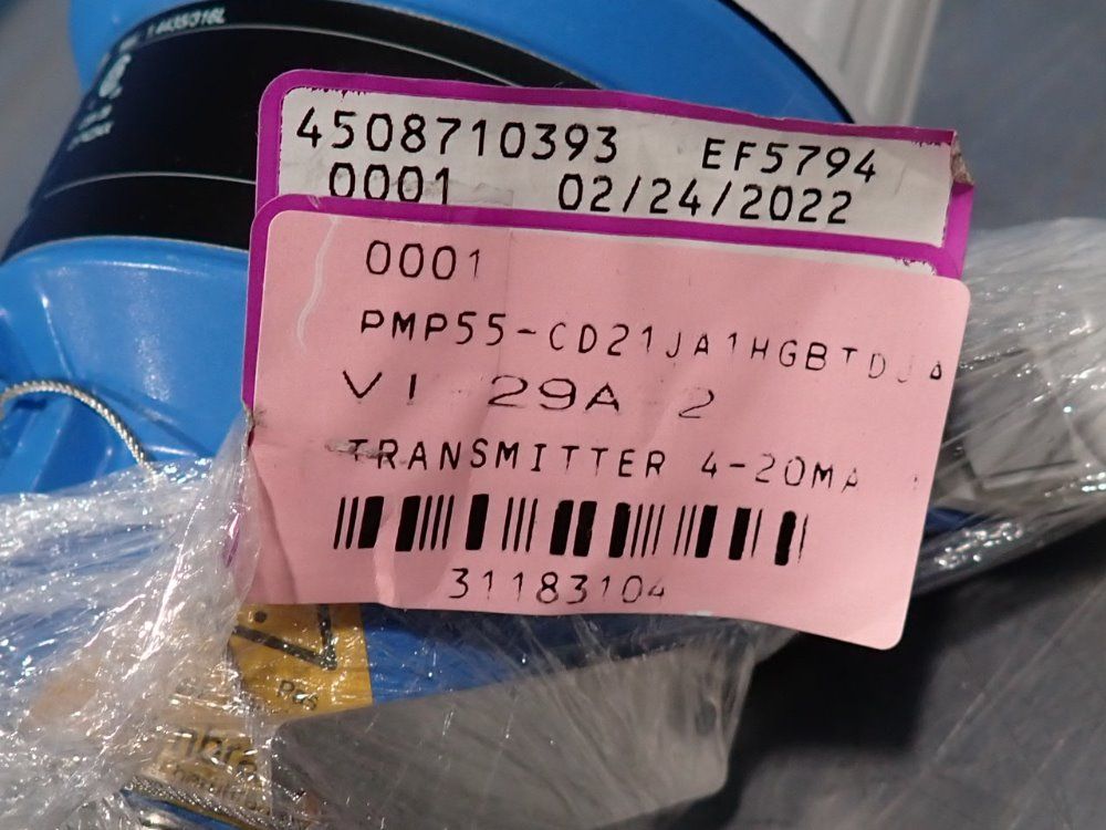 Endress + Hauser Pressure Measurement Sensor - Pmp55-71n17/0