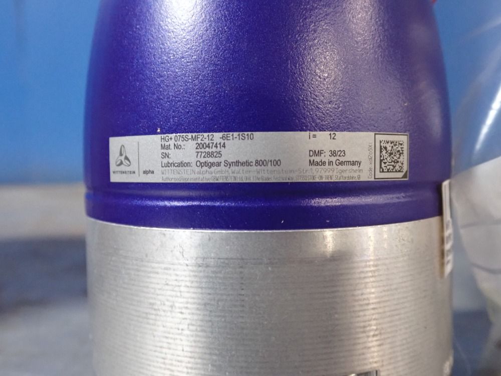 Wittenstein Hollow Shaft Gearbox - Hg075smf2126e11s10