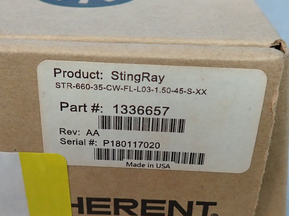 Coherent Laser Diode Module - Str-660-35-cw-fl-l03-1.50-45-s-xx