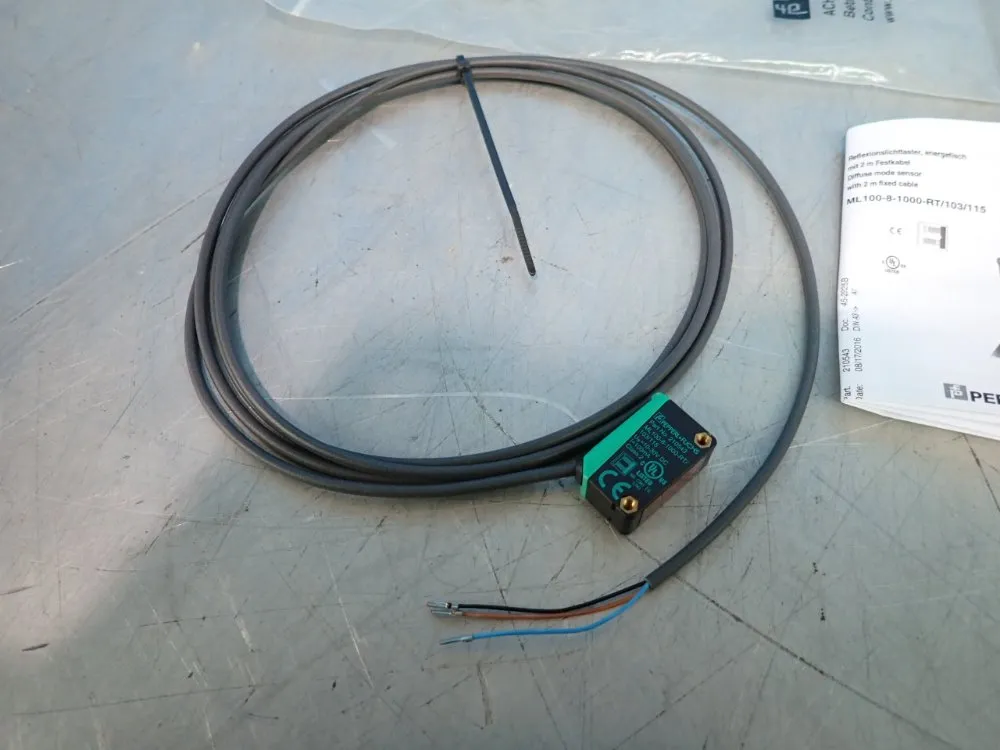 Pepperl + Fuchs Photoelectric Sensor - Ml100-8-1000-rt/103/115