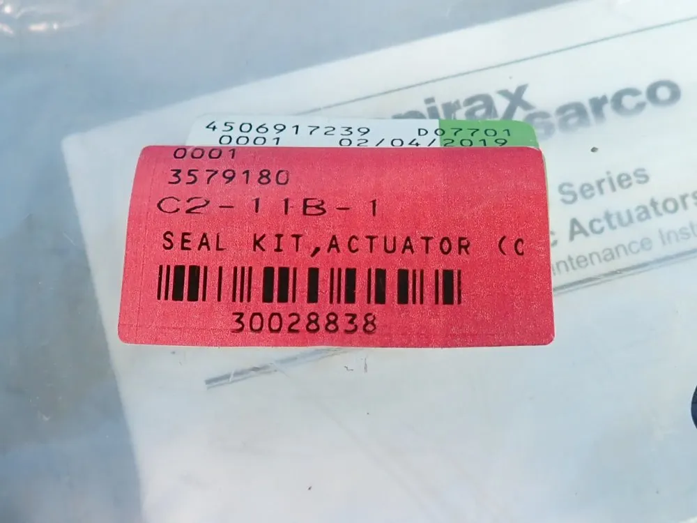 Spirax Sarco Seal Kit