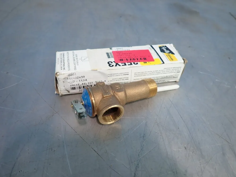 Apollo Valves 3/4" Temperature & Pressure Relief Valve - Tp334x125