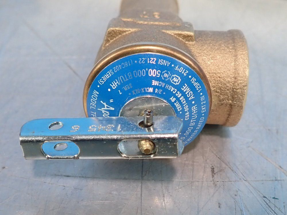 Apollo Valves 3/4" Temperature & Pressure Relief Valve - Tp334x125