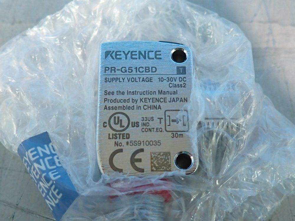 Keyence Photoelectric Sensor - Pr-g51cbd