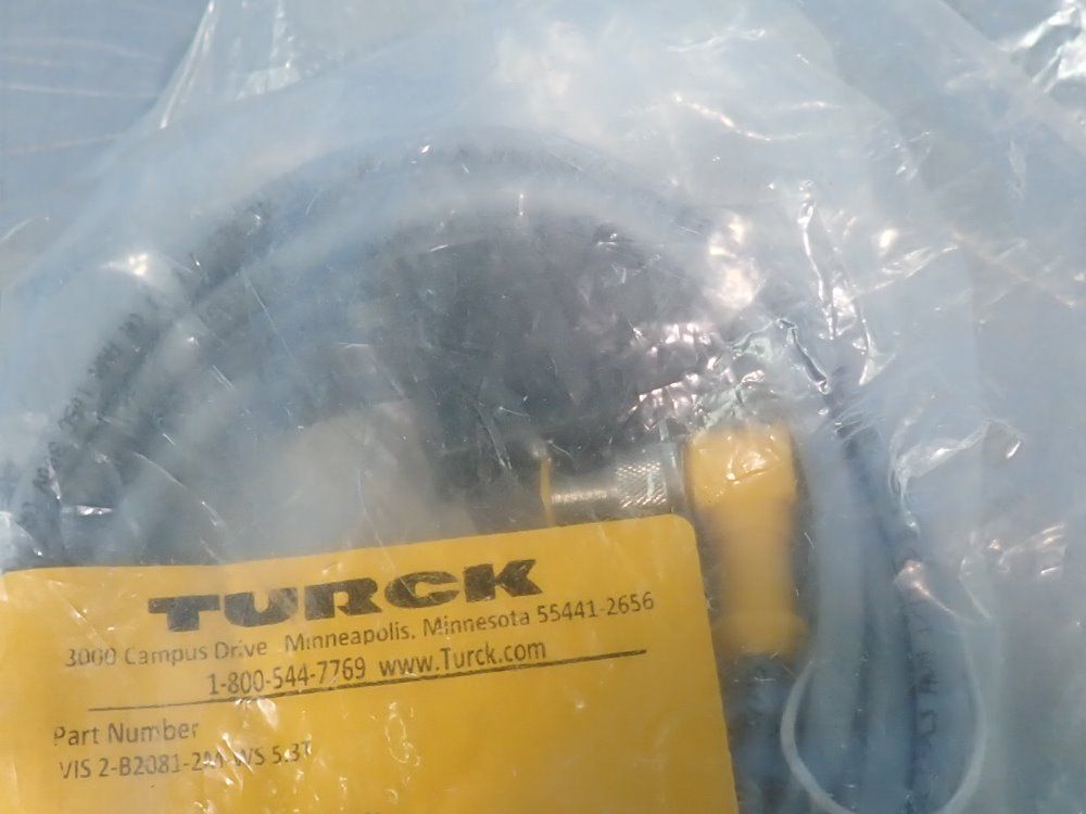 Turck Automation Cable - Vis 2-b2081-2m-ws5.3t
