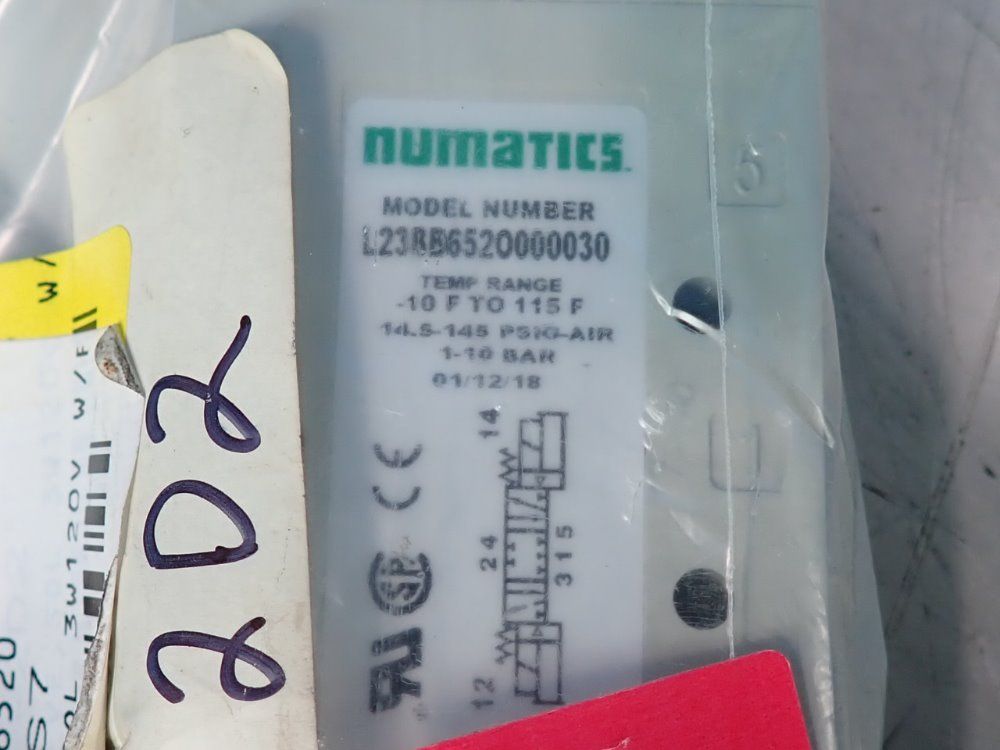 Numatics Solenoid Valve - L23bb652o000030