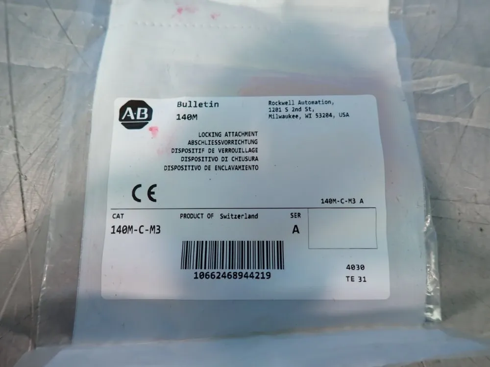 Allen Bradley Locking Attachment - 140m-c-m3