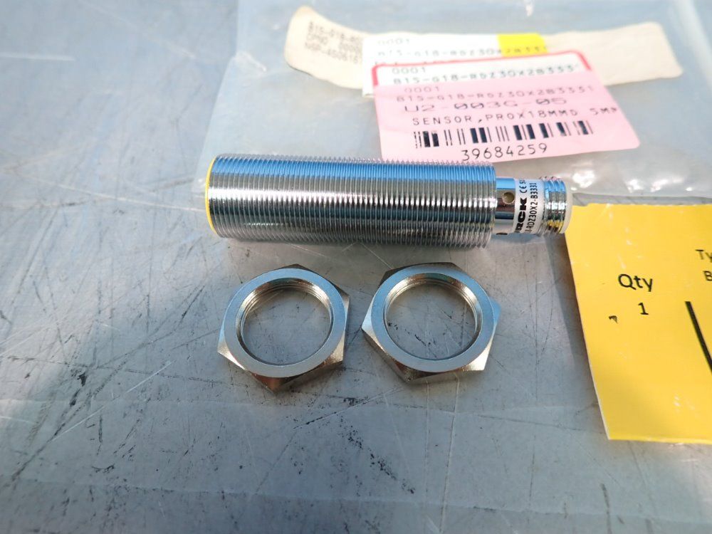 Turck Inductive Sensor - Bi5-g18-rdz30x2-b3331