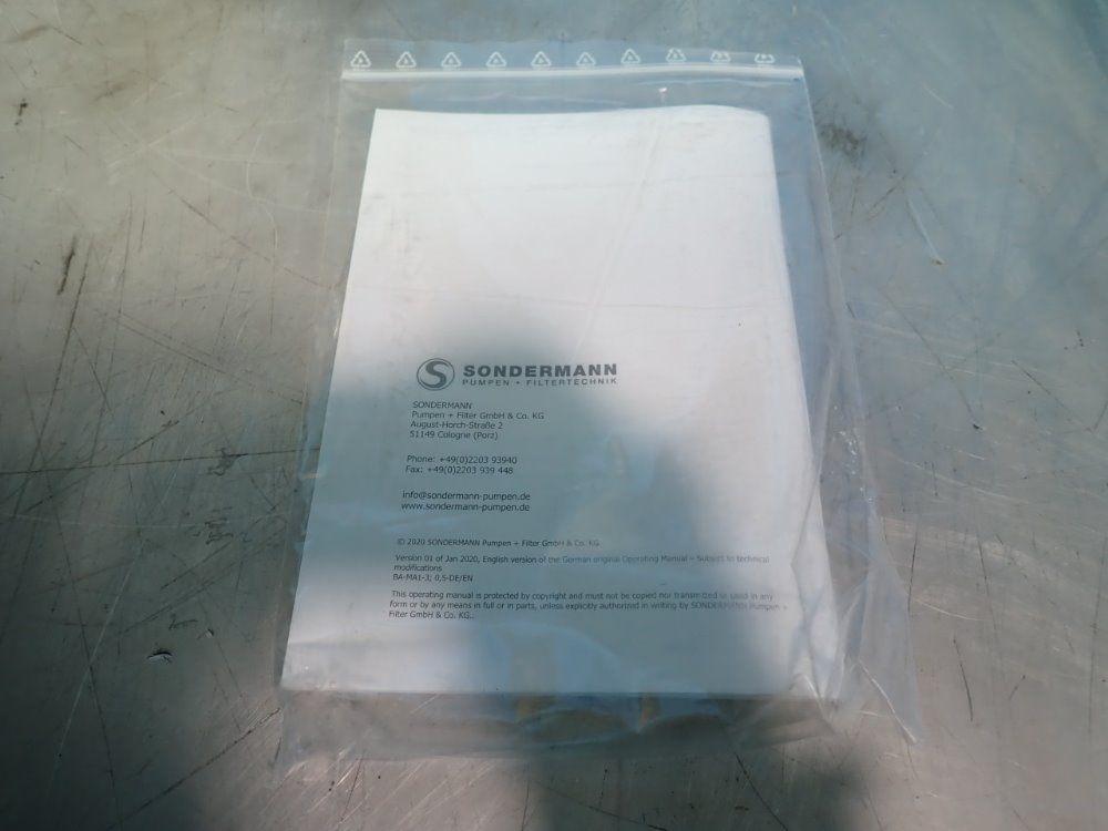 Sondermann 0.25 Kw Pump - Ma-pepk-10/100-0,25/36