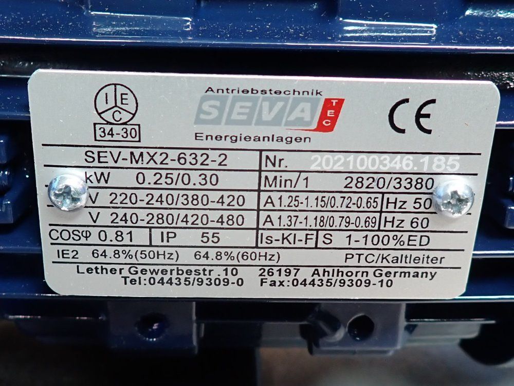 Sondermann 0.25 Kw Pump - Ma-pepk-10/100-0,25/36