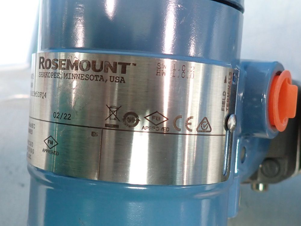 Rosemount Liquid Level Transmitter - 2051l2ag0xd21aae5m5dfq4