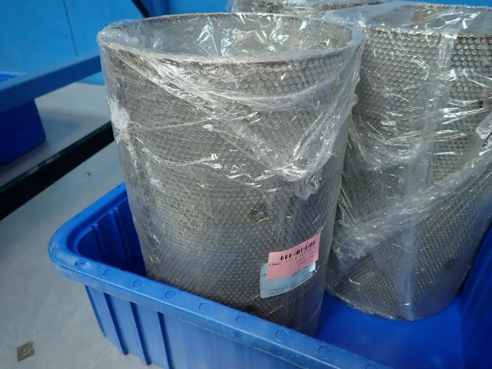 8" Dia. X 13" Lot Of 3 Strainers