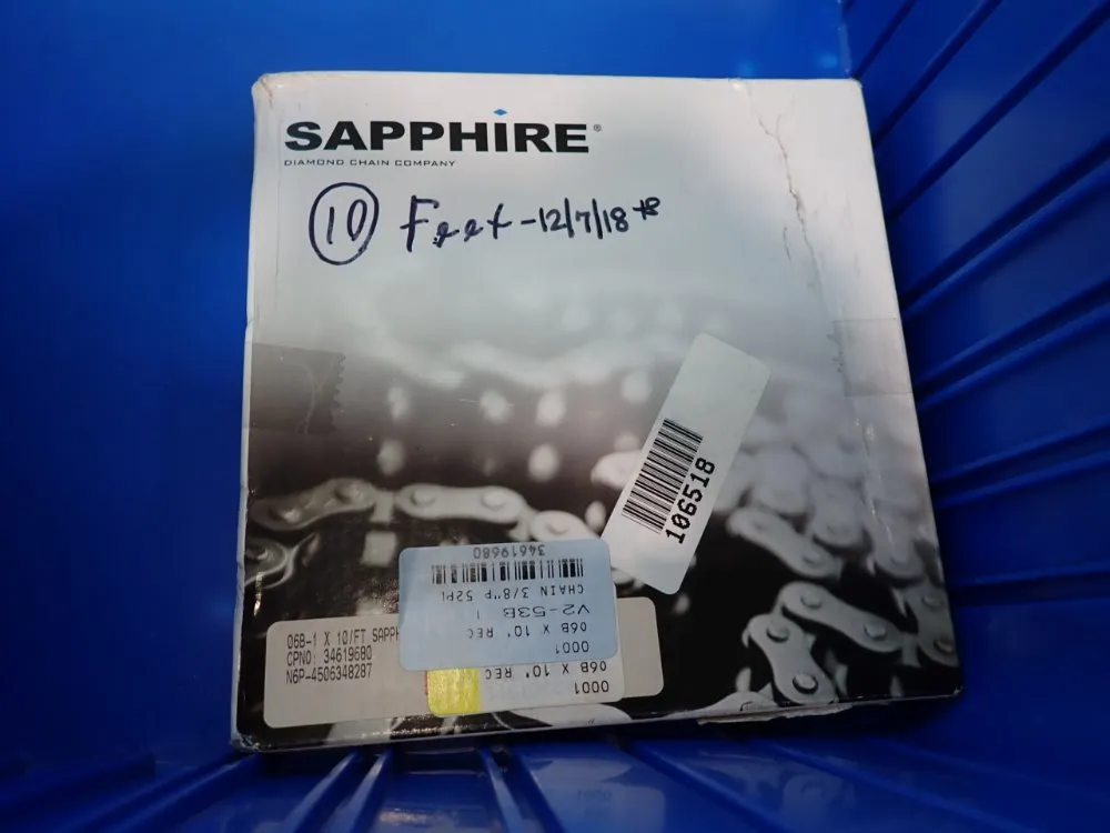 Renold / Sapphire 10 Ft Roller Chains - 06b-1/10ft / 40a1hsx10ft