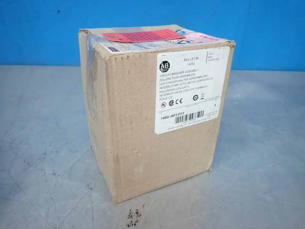 Allen Bradley Circuit Breaker Assembly - 140g-j6f3-d12