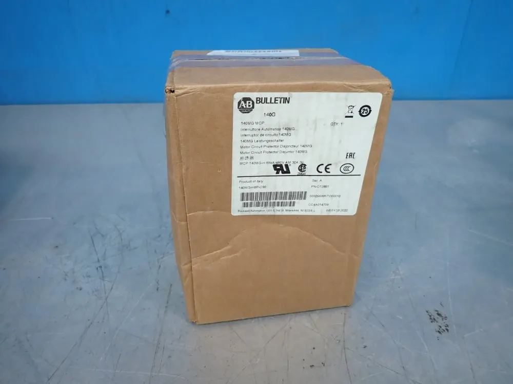 Allen Bradley Motor Circuit Protector - 140mg-h8p-c30