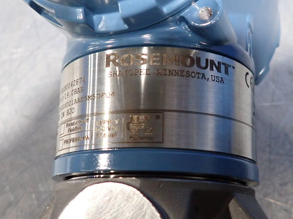Rosemount Transmitter - 3051l2agxd21aae5m5dfq4