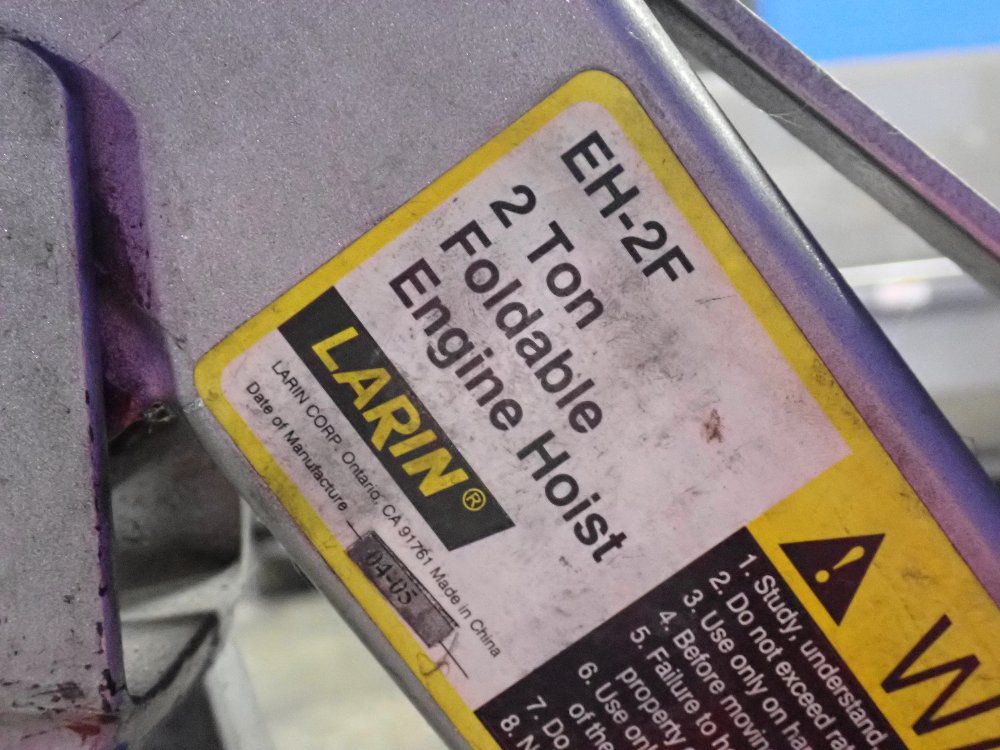 Larin 2 Ton Engine Hoist