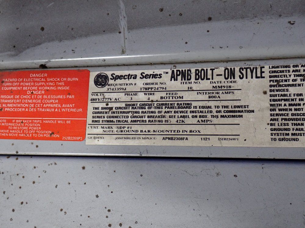 Spectra Series Power Panel - 2036120857060