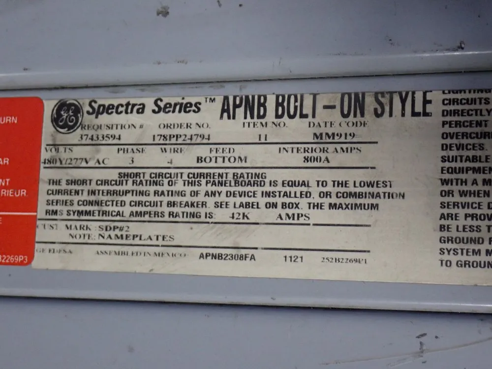 Spectra Series Power Panel