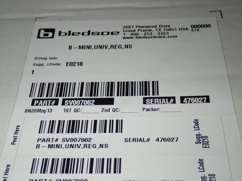 Bledsoe Cold Therapy System