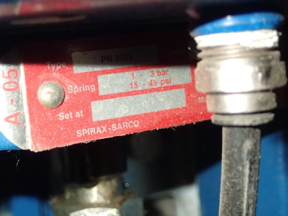 Spirax / Sarco Actuator Valve