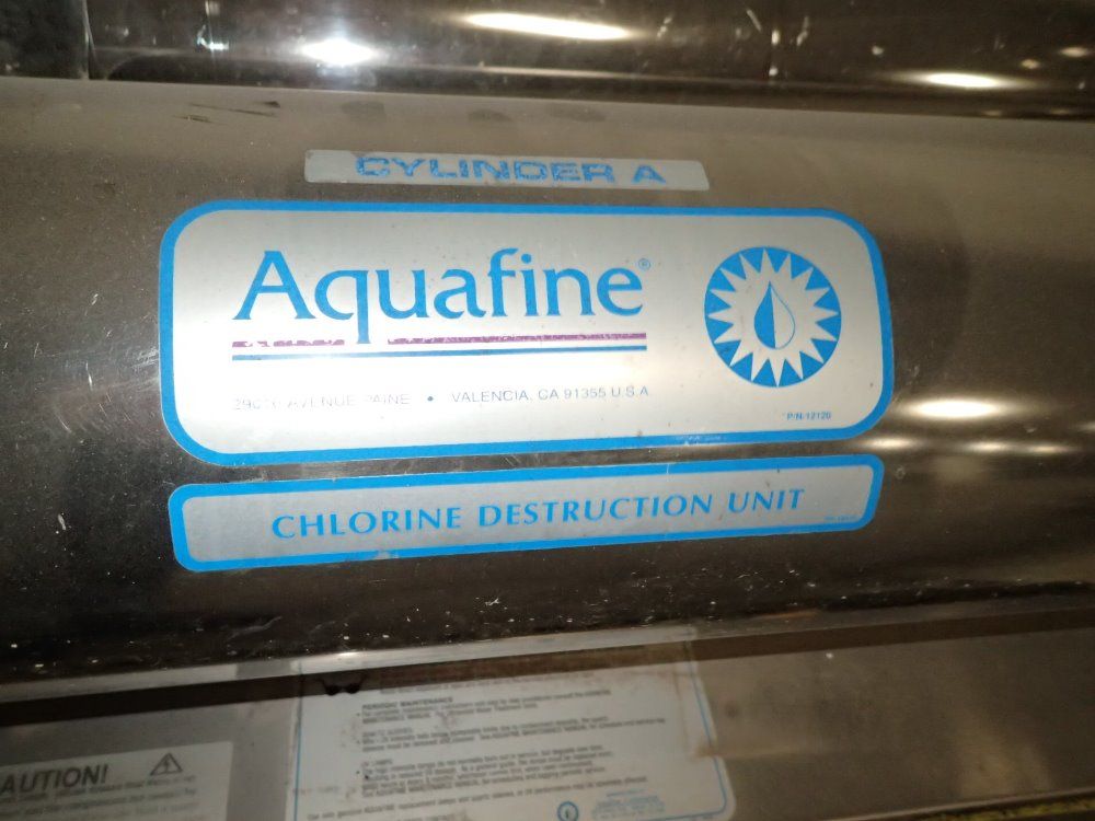 Aquafine S/s Chlorine Destruction Unit