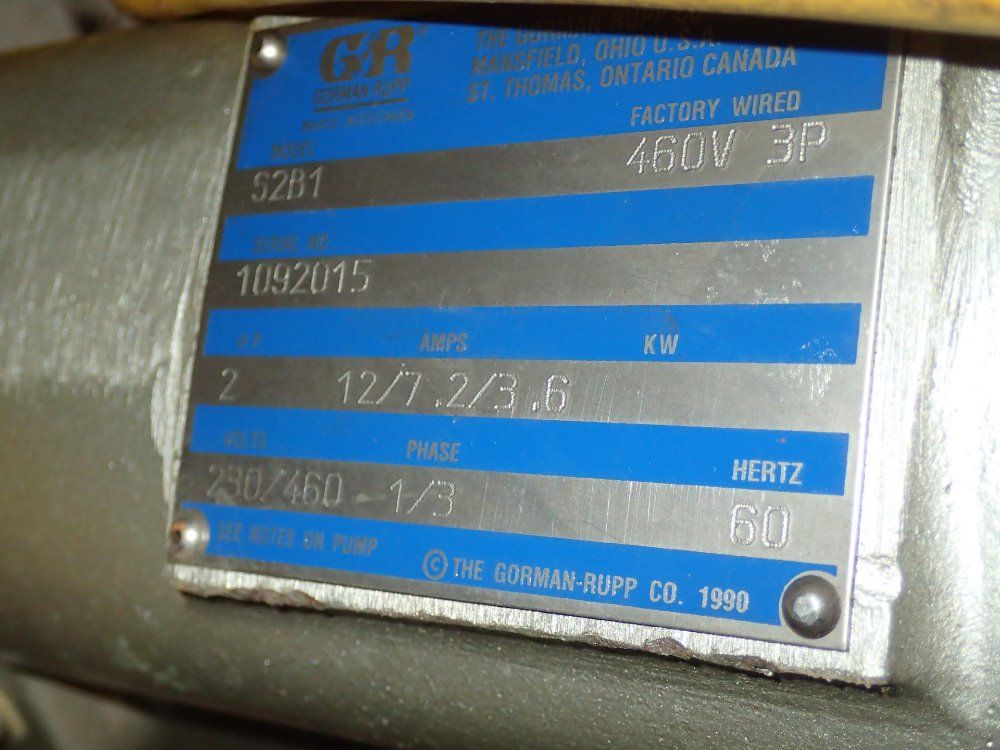 Gorman Rupp Submersible Pump